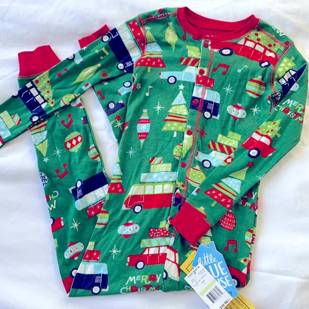 One-Piece Kids Christmas Pajama